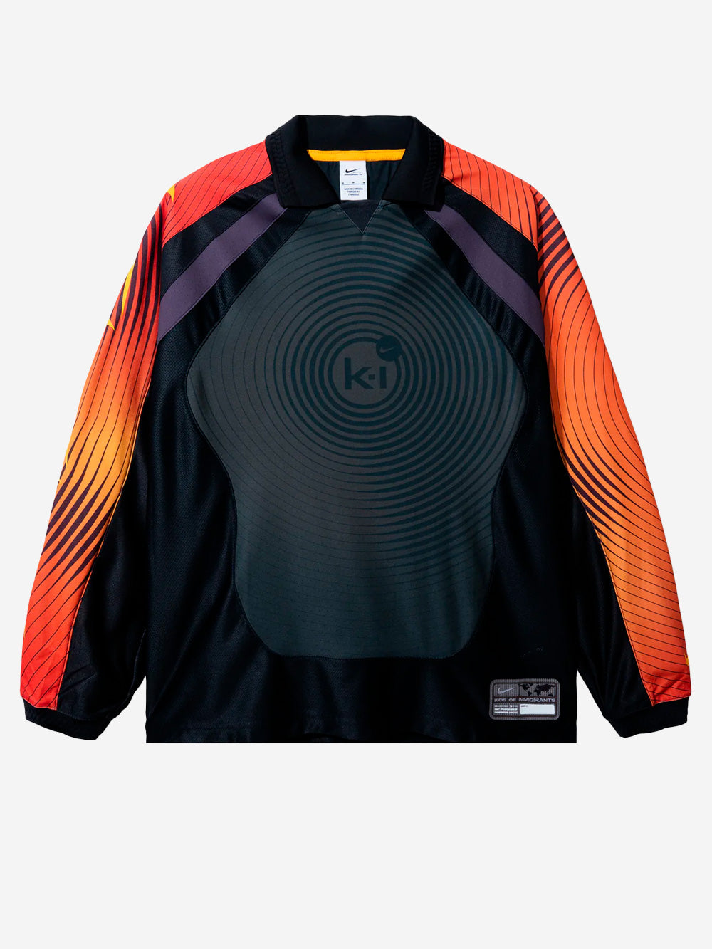 NIKE Maglia da portiere in jersey x Kids of Immigrants Nero grigio Urbanstaroma