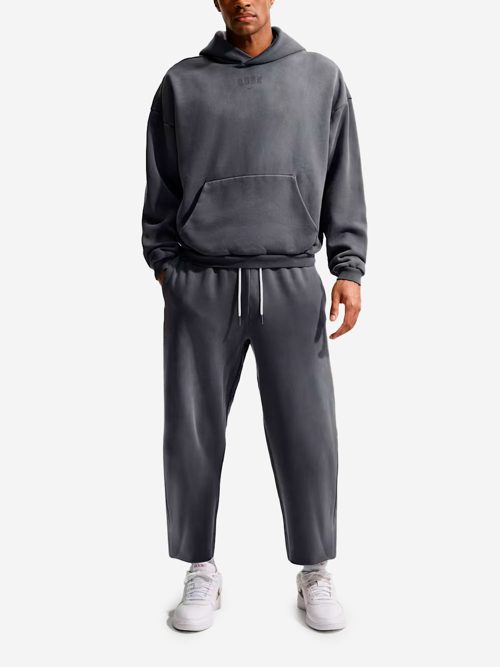 NIKE Pantaloni in tessuto spazzolato 'Book Standard Issue' x Devin Booker grigio Urbanstaroma