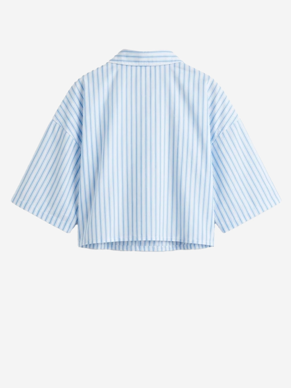 NIKE Camicia oversize a manica corta a righe blu Bianco blu Urbanstaroma