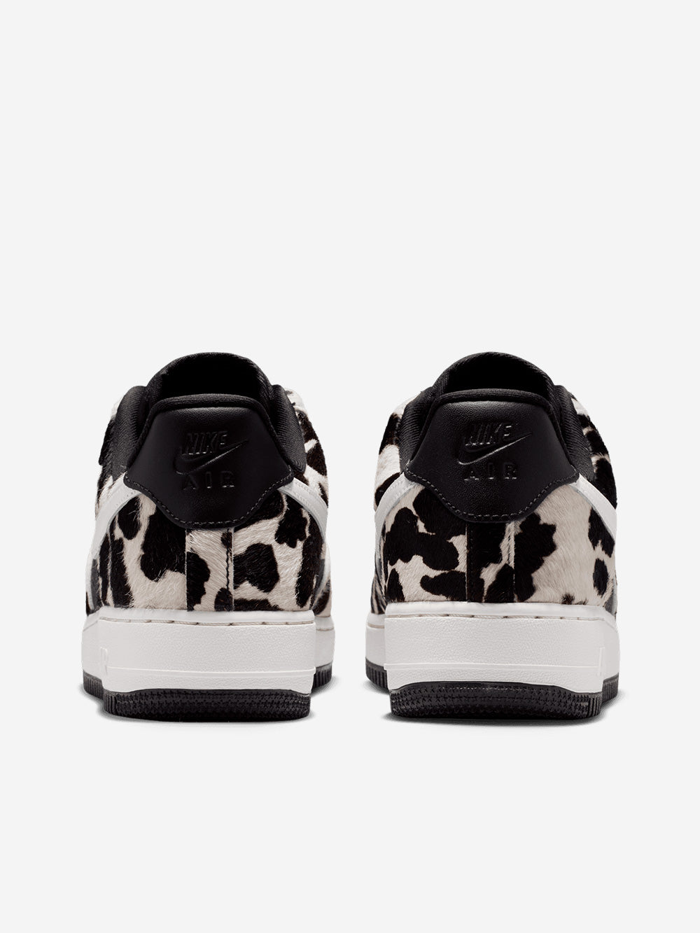 NIKE W Air Force 1 07 Low 'Cow Print' Nero bianca Urbanstaroma