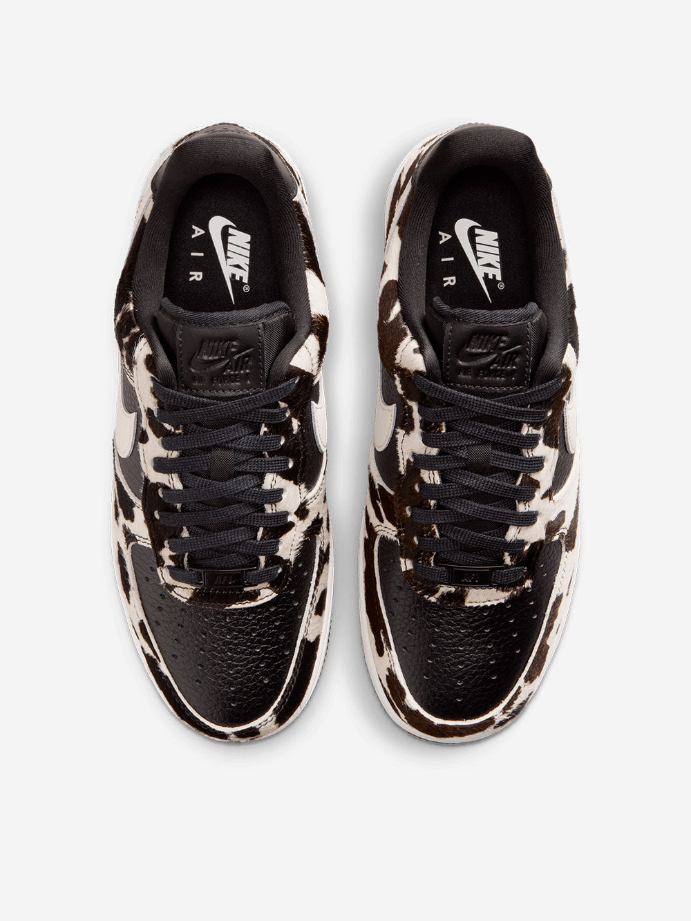 NIKE W Air Force 1 07 Low 'Cow Print' Nero bianca Urbanstaroma