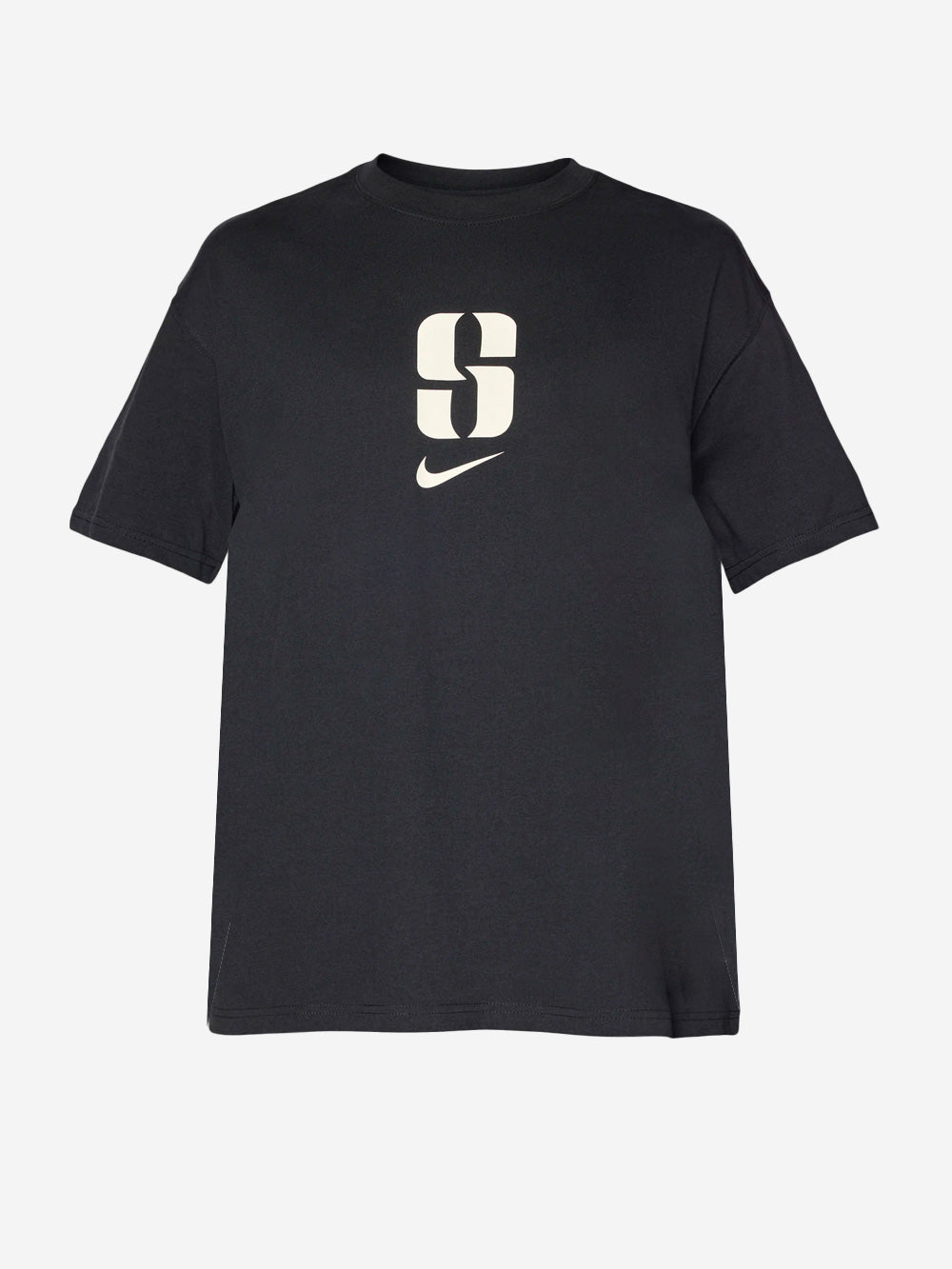 NIKE T-shirt nera da basket Dri-FIT Sabrina 'Put In Work' Nero Urbanstaroma