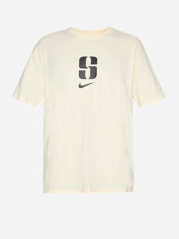 NIKE T-shirt bianca da basket Dri-FIT Sabrina 'Put In Work' Off white