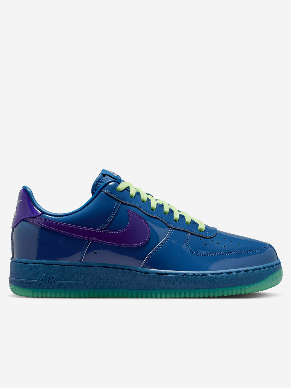 NIKE Air Force 1 Low Patent Leather QS 'Mystic Navy Grape Ice' Blu viola Urbanstaroma