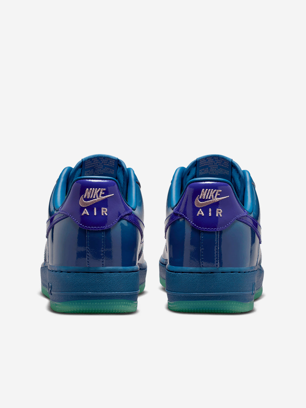 NIKE Air Force 1 Low Patent Leather QS 'Mystic Navy Grape Ice' Blu viola Urbanstaroma
