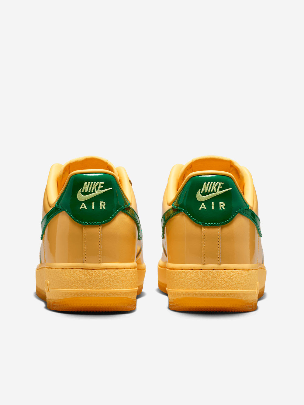 NIKE Air Force 1 Low Patent Leather QS 'Topaz Gold Light Laser Orange' Giallo Urbanstaroma