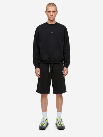 NIKE Shorts da basket neri in fleece Therma-FIT Nero