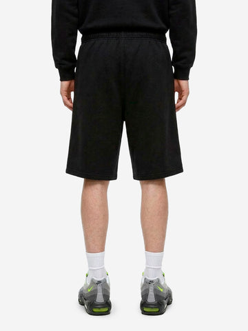 NIKE Shorts da basket neri in fleece Therma-FIT Nero
