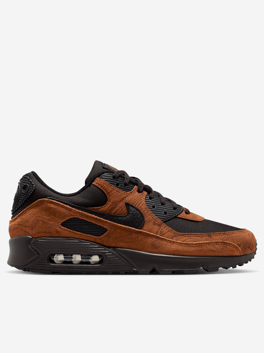 NIKE Air Max 90 Premium 'Light British Tan and Black' Marrone nero Urbanstaroma