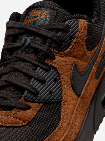 NIKE Air Max 90 Premium 'Light British Tan and Black' Marrone nero