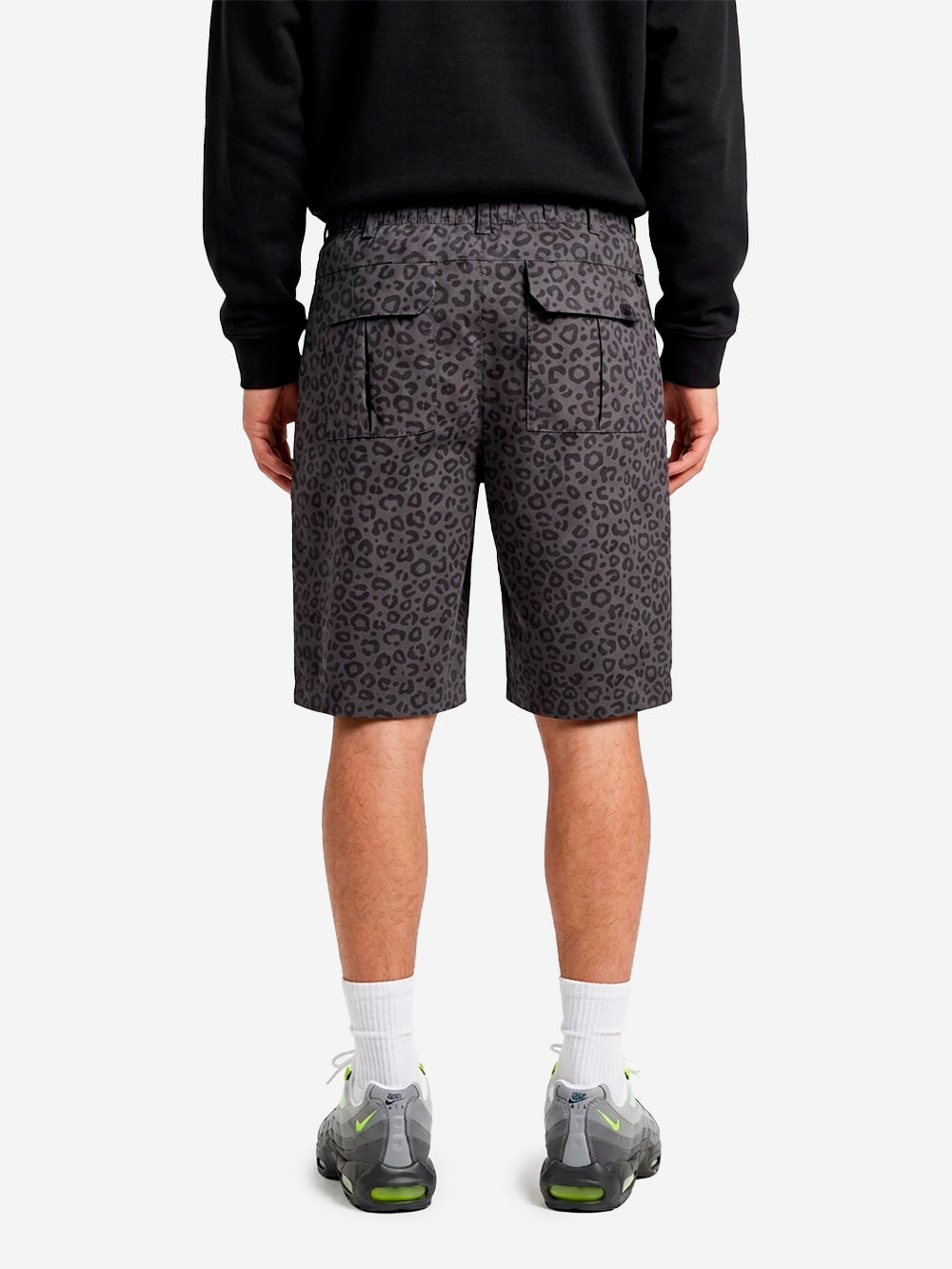 NIKE Shorts da golf Dri-FIT con stampa leopardata nera grigio Urbanstaroma