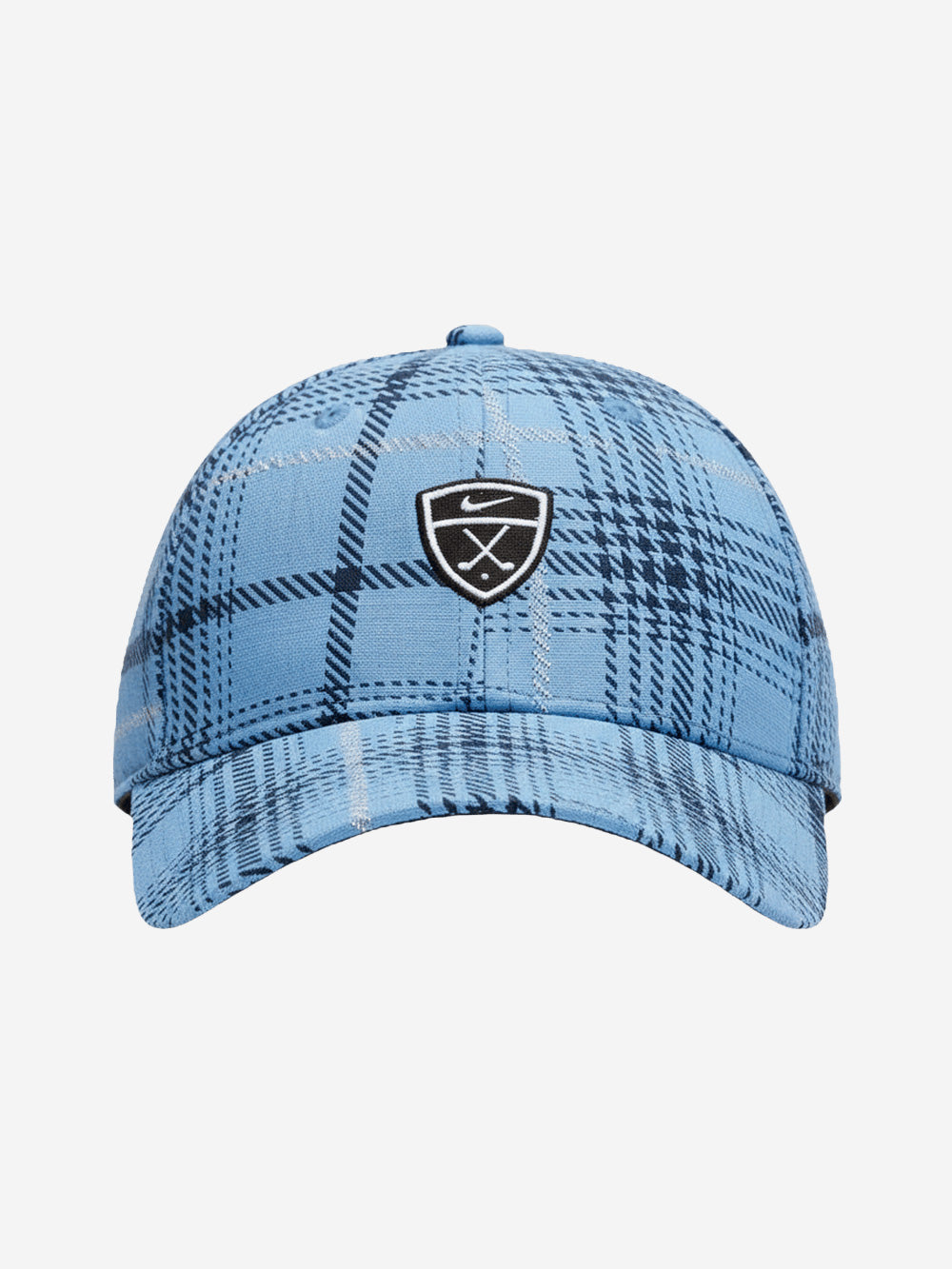 NIKE Cappello da golf in tartan celeste Celeste Urbanstaroma
