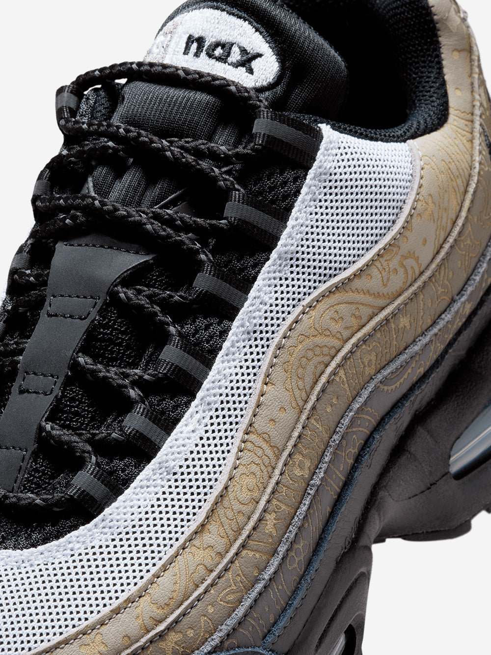 NIKE Air Max 95 Big Bubble Leather 'Laser Paisley' Grigio Urbanstaroma