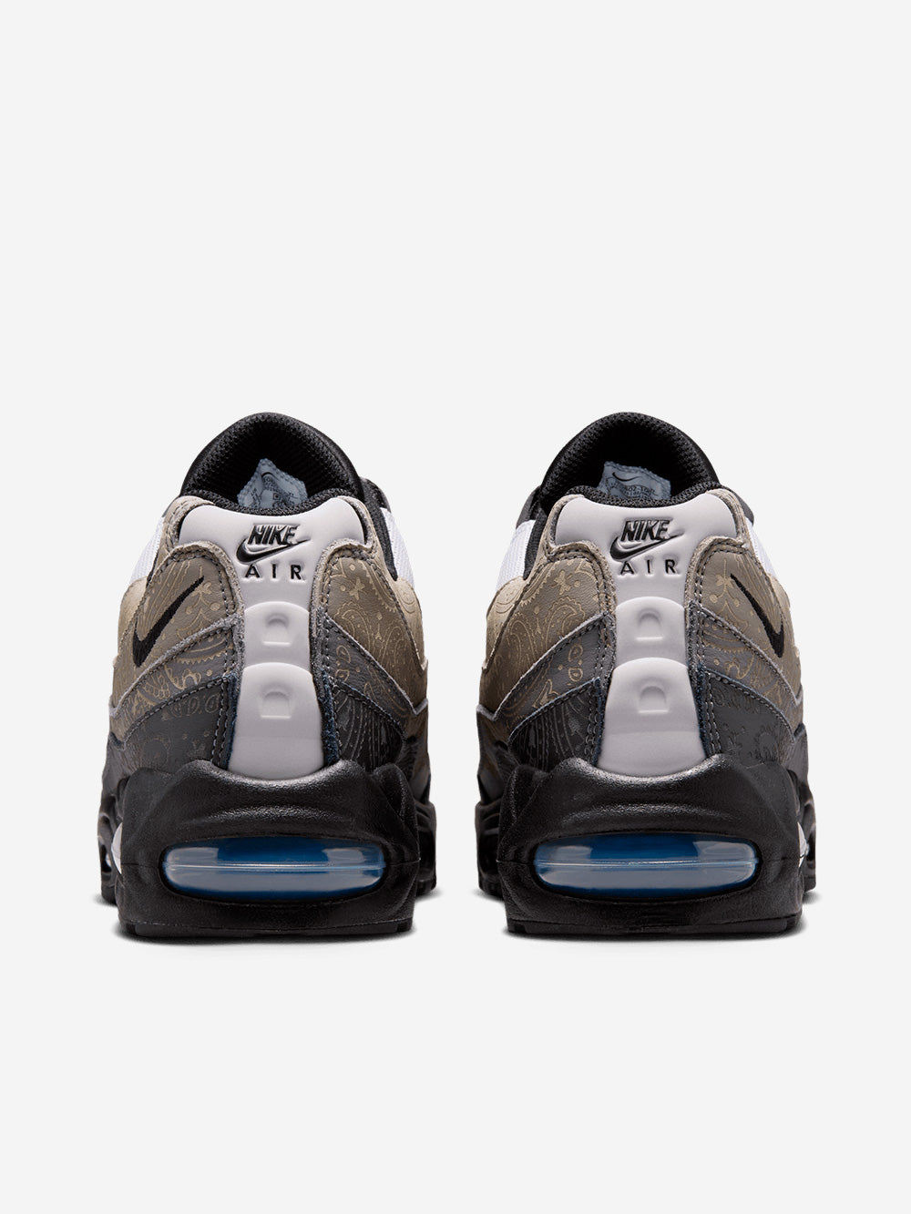 NIKE Air Max 95 Big Bubble Leather 'Laser Paisley' Grigio Urbanstaroma