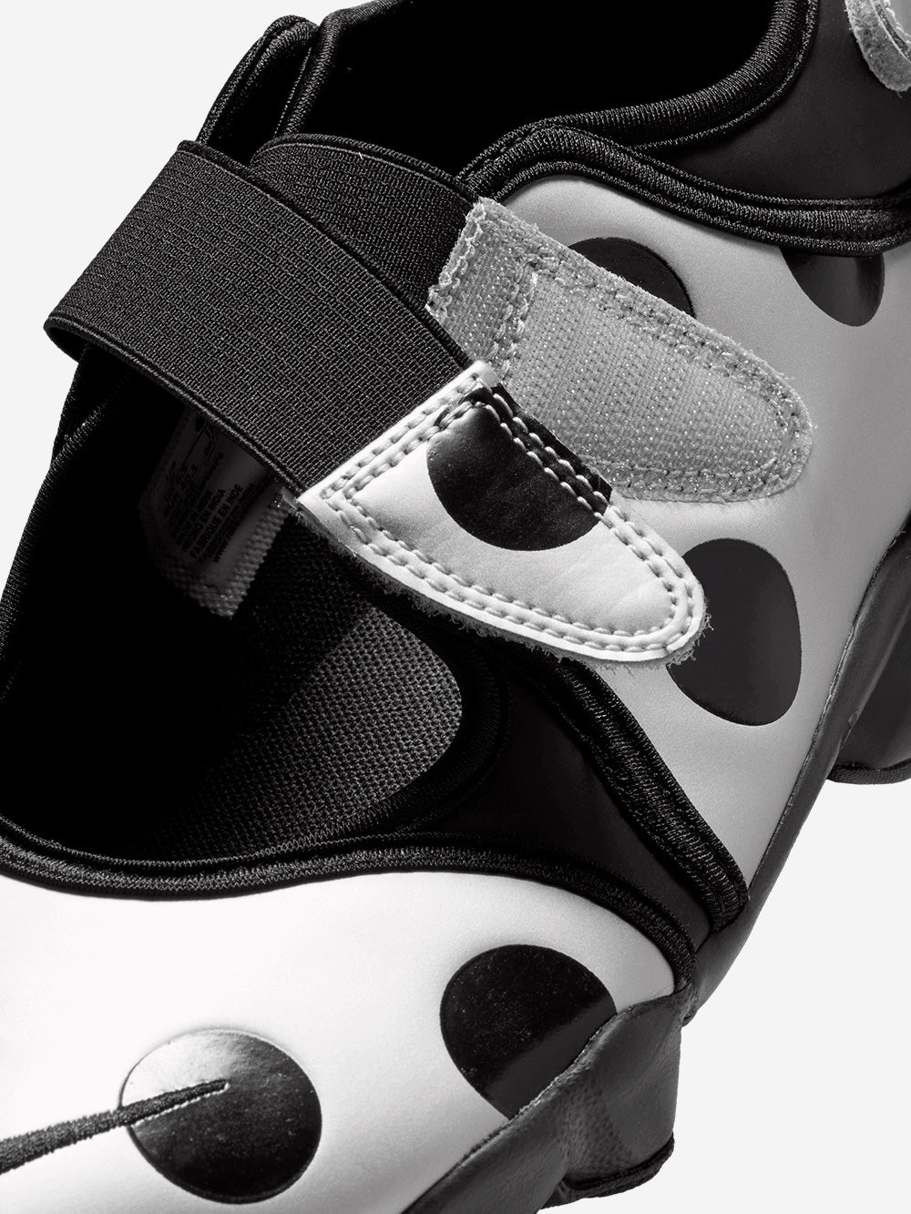 NIKE W Air Rift 'Polka Dots' Metallic Silver Nero argento Urbanstaroma