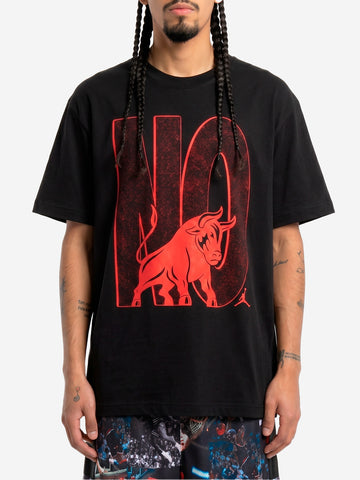 JORDAN T-shirt nera Brooklyn Toro Nero