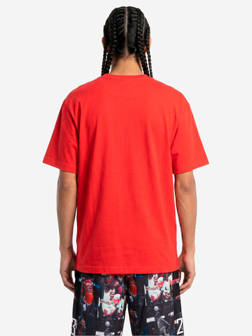 JORDAN T-shirt rossa Brooklyn Toro Rosso