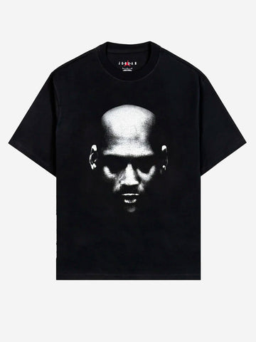 NIKE T-shirt nera con grafica MJ e Dri-FIT Nero