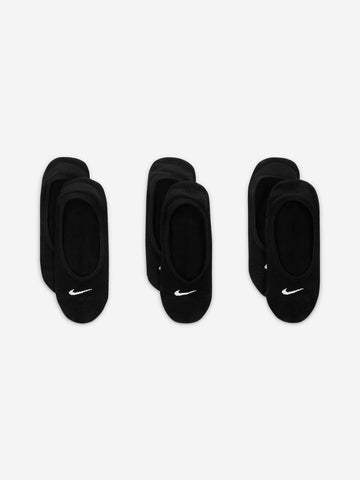 NIKE W Salvapiedi da training (3 paia) Nero