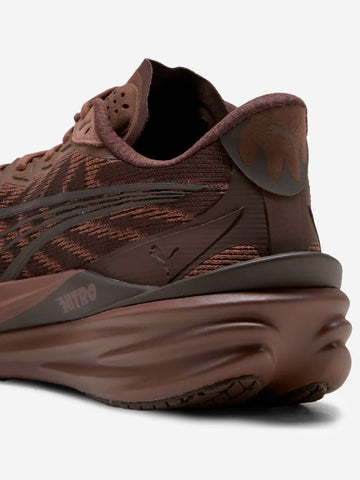 Deviate Nitro 4 brown running sneaker