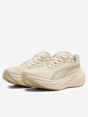 PUMA W Deviate Nitro 4 bianche warm running Off white