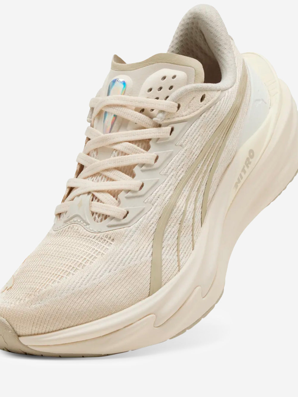 PUMA W Deviate Nitro 4 bianche warm running Off white Urbanstaroma