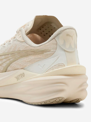 PUMA W Deviate Nitro 4 bianche warm running Off white