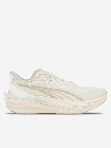 PUMA W Deviate Nitro 4 bianche warm running Off white