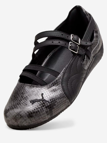 W Speedcat Ballet Schlangendruck schwarz