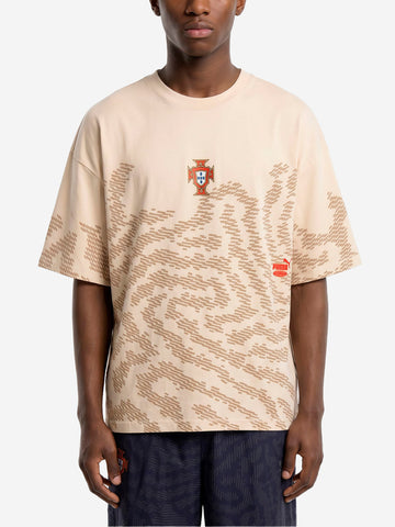 PUMA T-shirt oversize beige x Portogallo x Salehe Bembury Beige