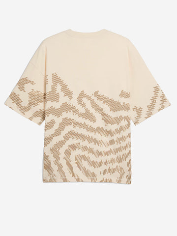 PUMA T-shirt oversize beige x Portogallo x Salehe Bembury Beige