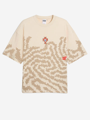 PUMA T-shirt oversize beige x Portogallo x Salehe Bembury Beige