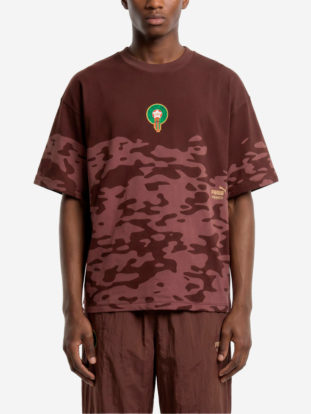 PUMA T-shirt oversize marrone x Marocco x Salehe Bembury Marrone Urbanstaroma