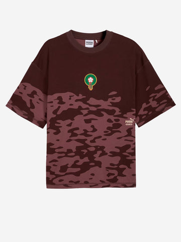 PUMA T-shirt oversize marrone x Marocco x Salehe Bembury Marrone
