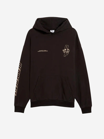 PUMA LS Hoodie oversize x Represent Nero