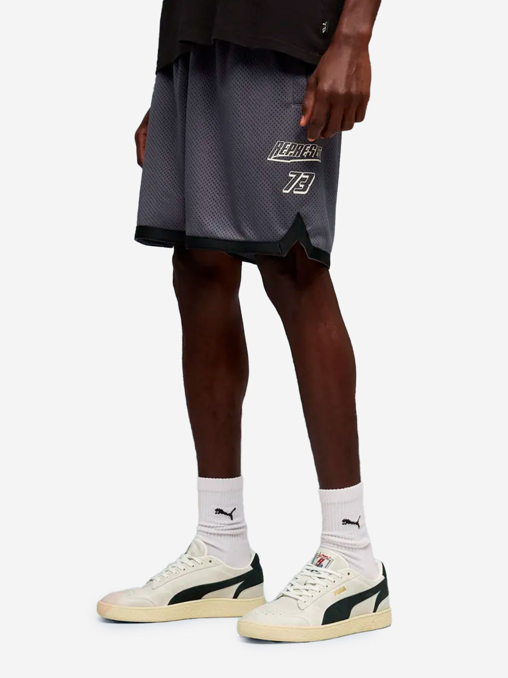 PUMA Shorts oversize x Represent grigio Urbanstaroma