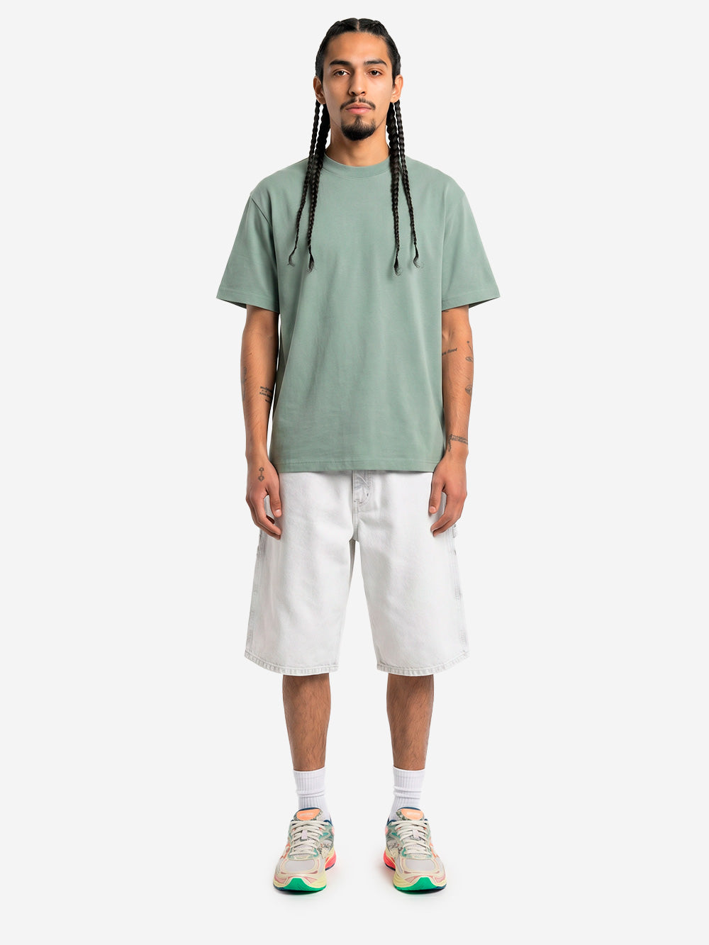 REGARDS T-shirt verde relaxed fit Salvia Urbanstaroma