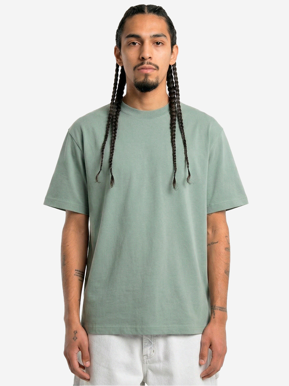 REGARDS T-shirt verde relaxed fit Salvia Urbanstaroma