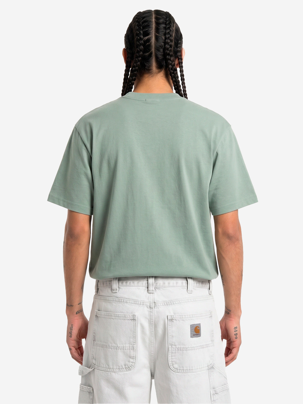 REGARDS T-shirt verde relaxed fit Salvia Urbanstaroma