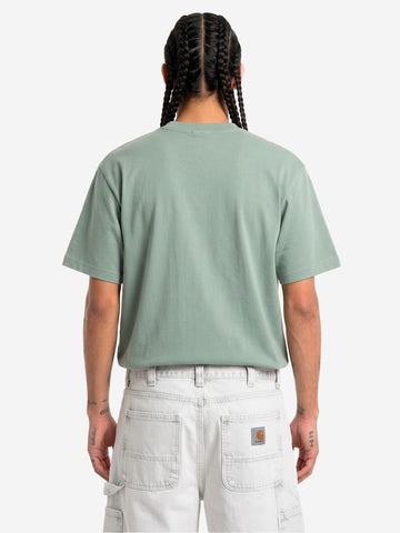 REGARDS T-shirt verde relaxed fit Salvia