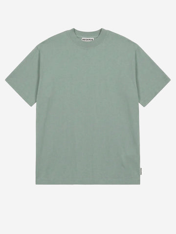 REGARDS T-shirt verde relaxed fit Salvia
