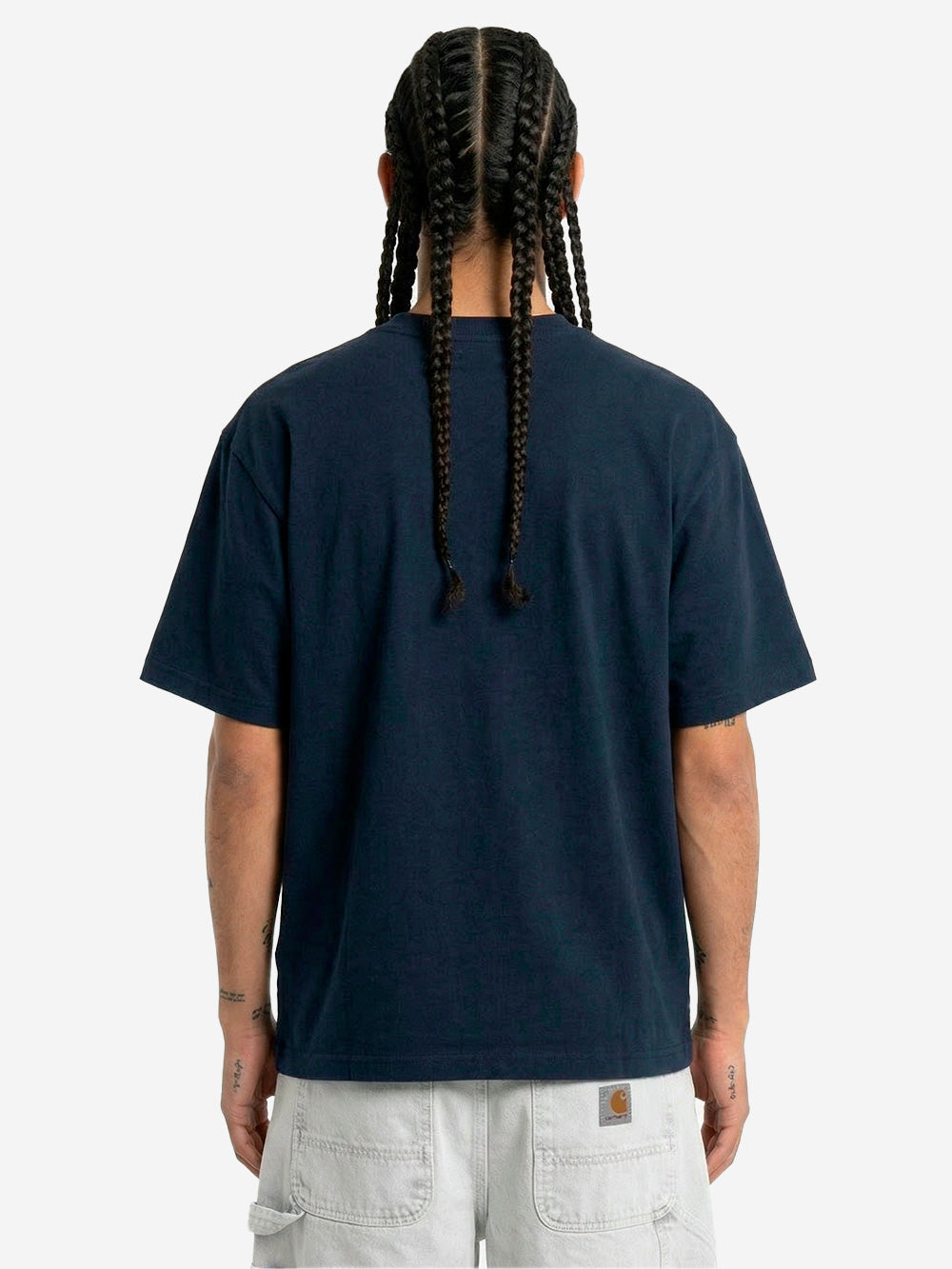 REGARDS T-shirt blu relaxed fit Blu Urbanstaroma