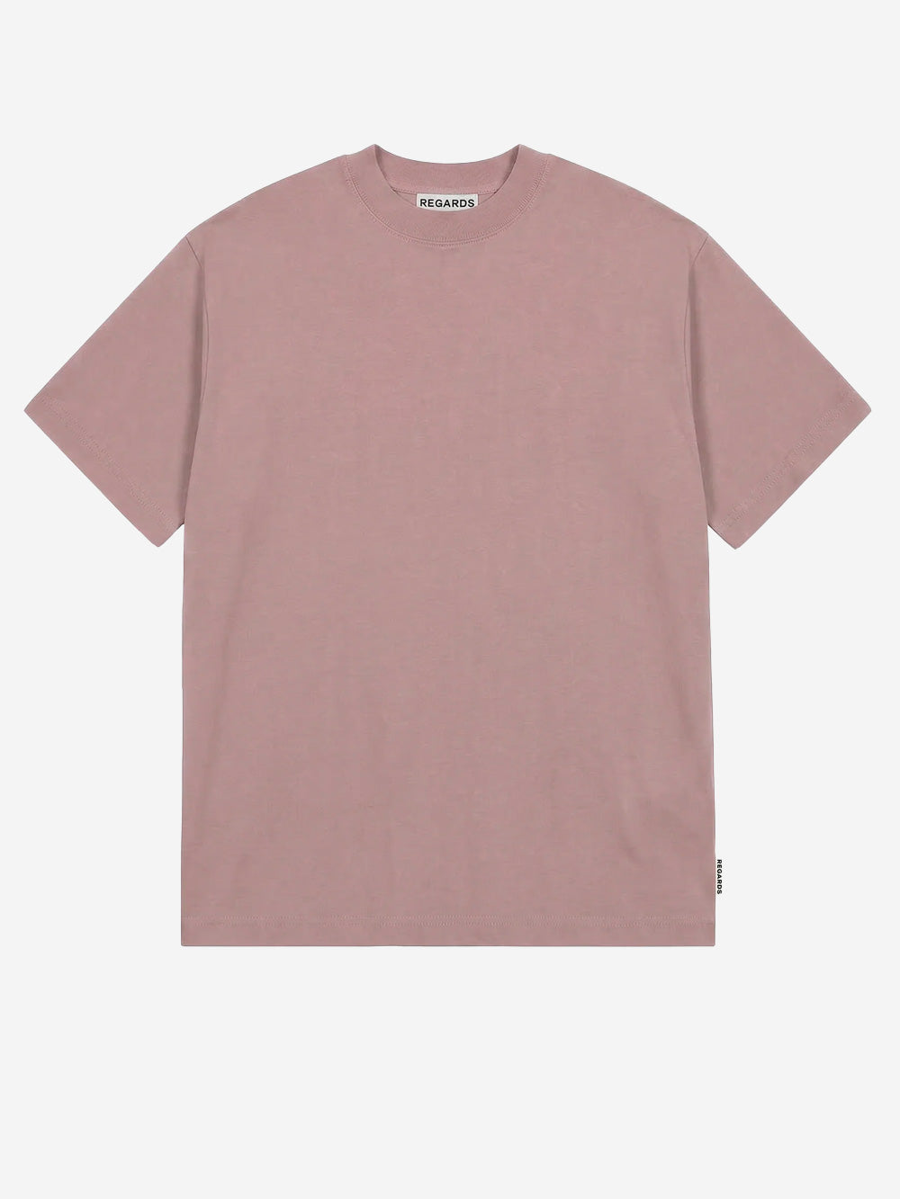 REGARDS T-shirt oversize in cotone grigio effetto slavato Nero Urbanstaroma