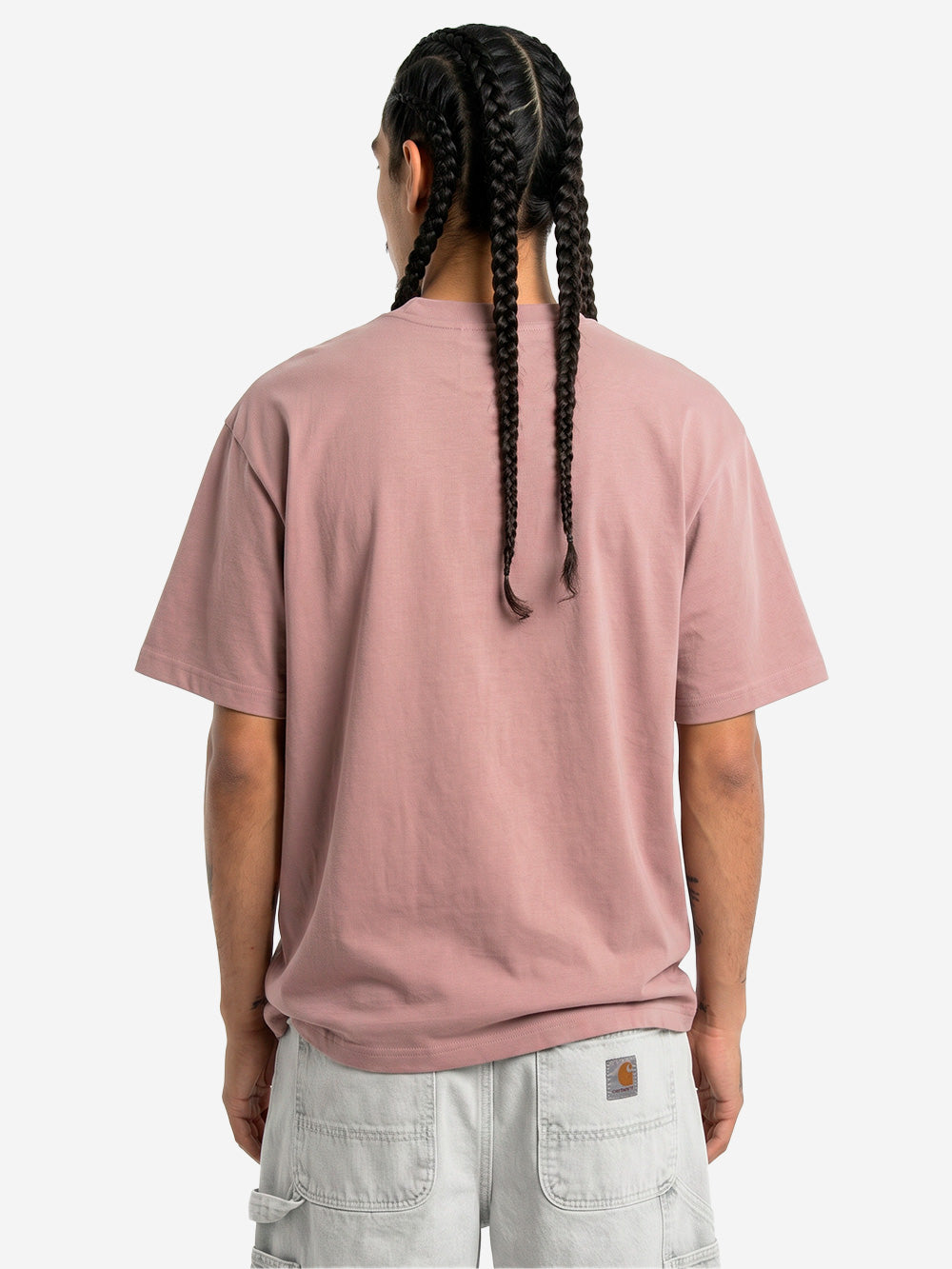 REGARDS T-shirt oversize in cotone grigio effetto slavato Nero Urbanstaroma