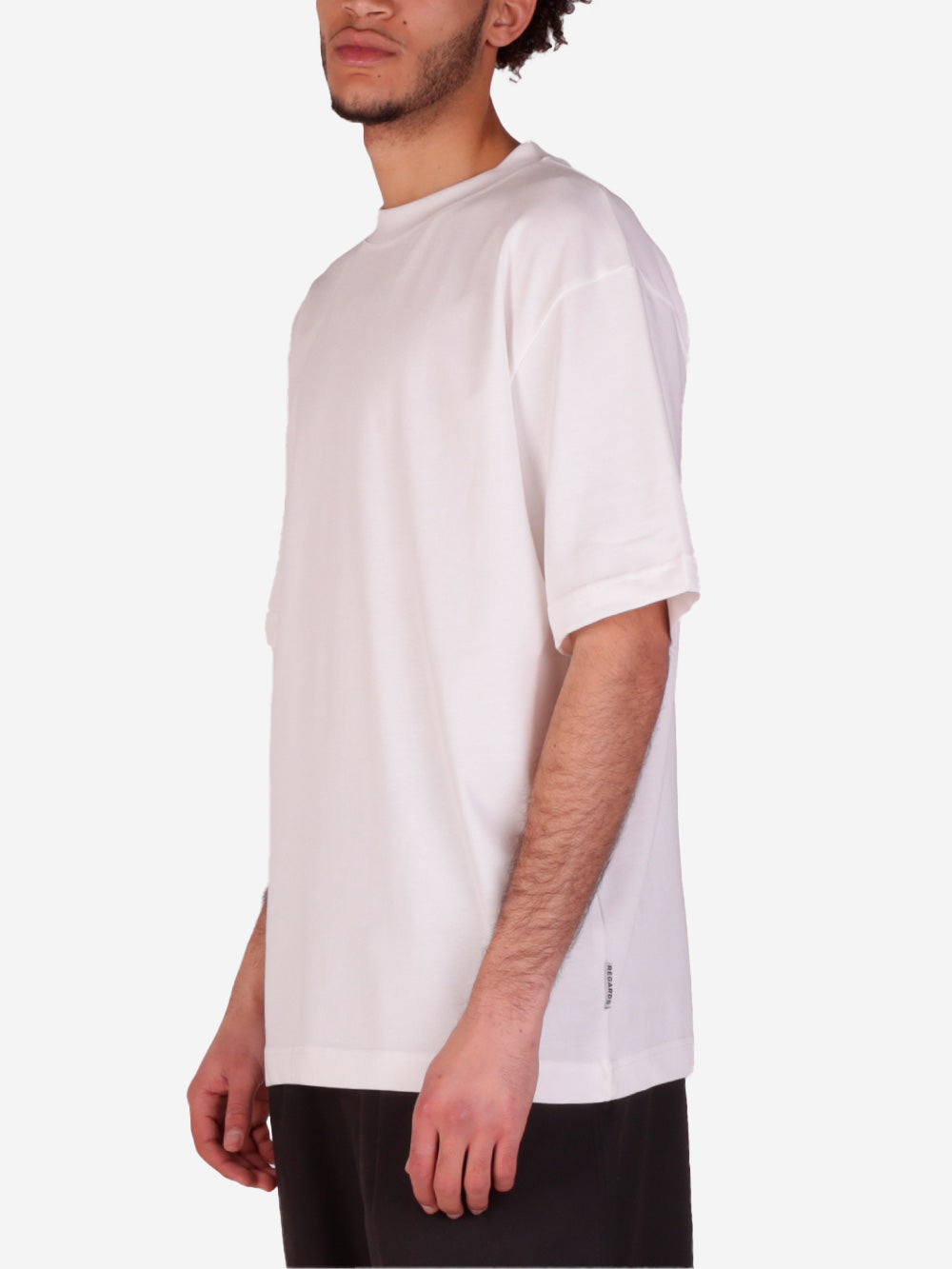 REGARDS T-shirt bianca relaxed fit Bianco Urbanstaroma