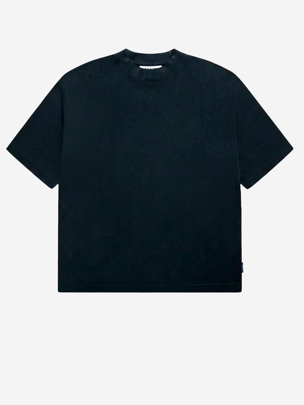 REGARDS T-shirt oversize in cotone nero effetto slavato Nero lavato Urbanstaroma
