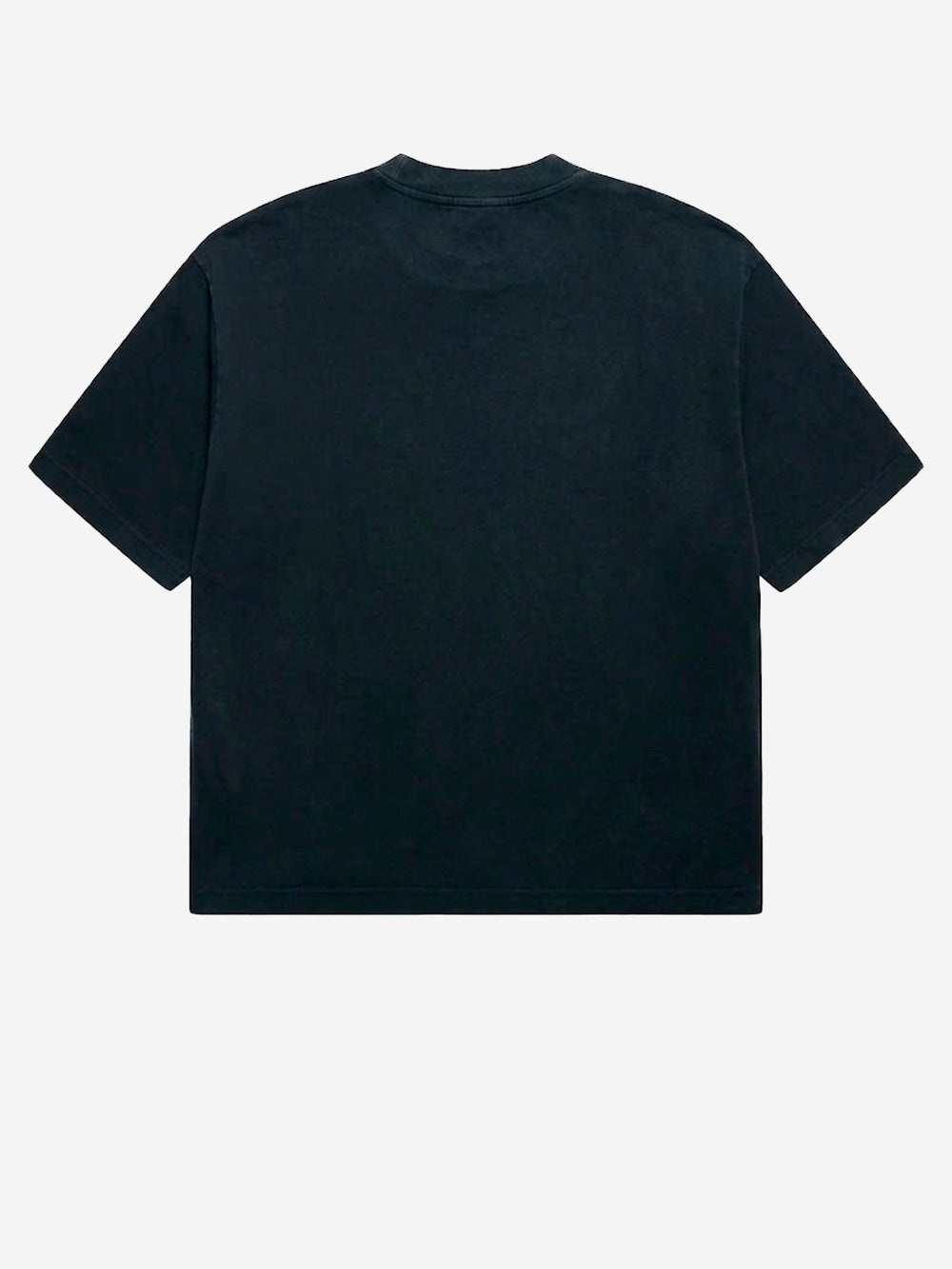 REGARDS T-shirt oversize in cotone nero effetto slavato Nero lavato Urbanstaroma