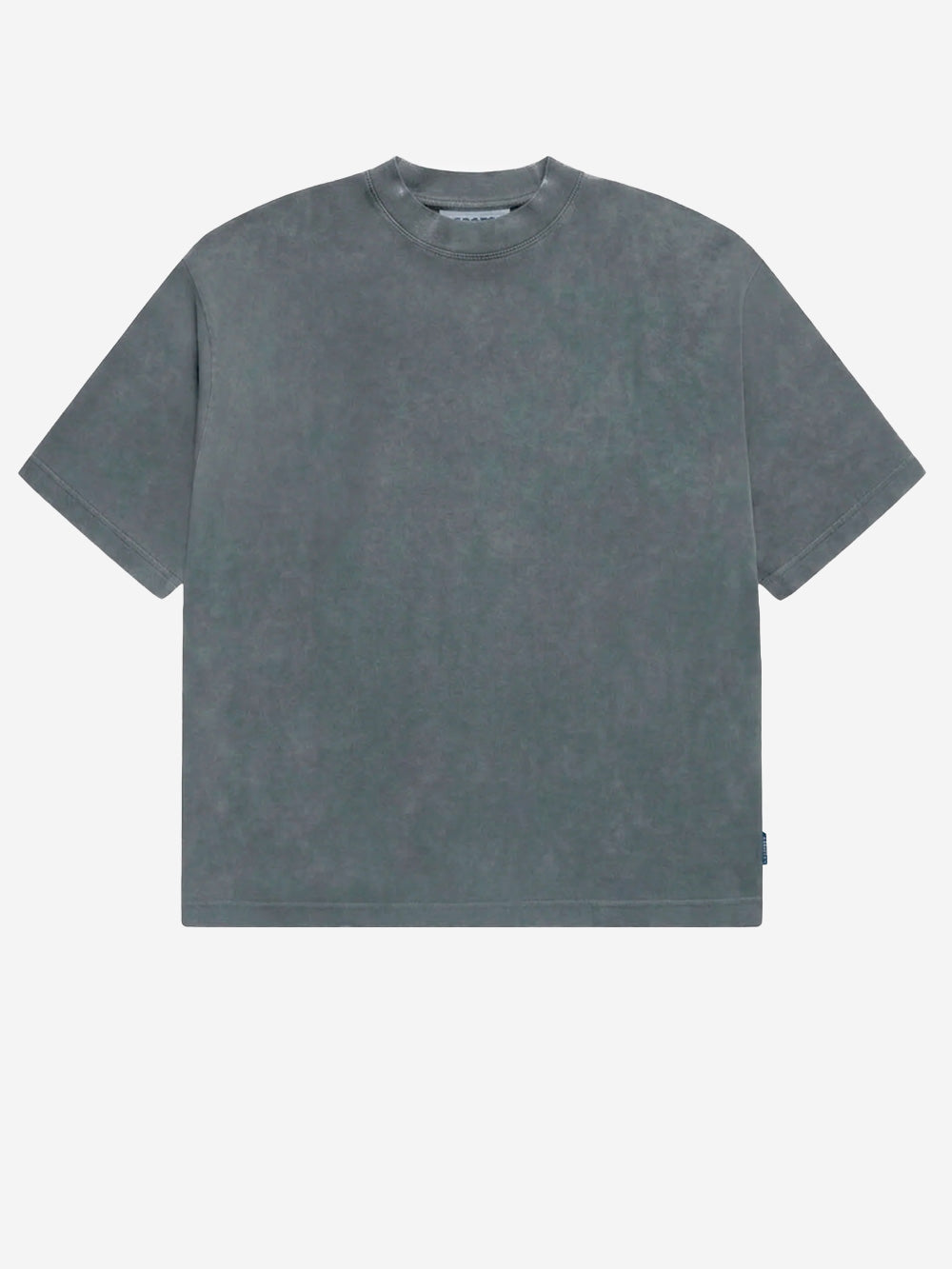 REGARDS T-shirt oversize in cotone grigio effetto slavato Grigio antracite Urbanstaroma