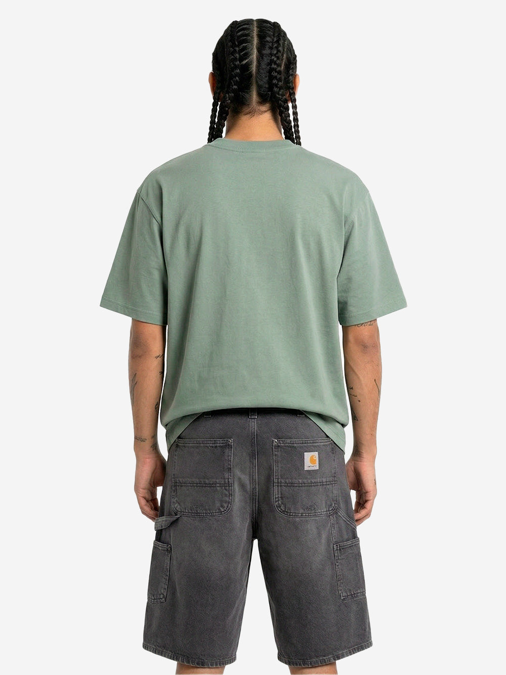 REGARDS T-shirt oversize in cotone verde verde Urbanstaroma