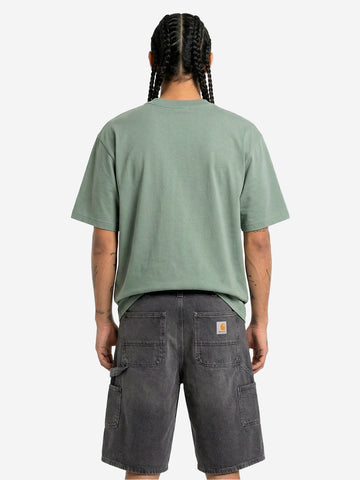 REGARDS T-shirt oversize in cotone verde verde